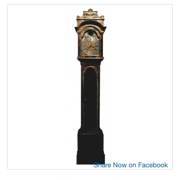 1700S GRANDFATHER CLOCK CARDBOARD CUTOUTFREE SHIP!